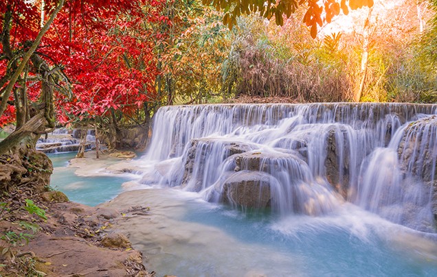 Day 7: Kuang Si Waterfalls