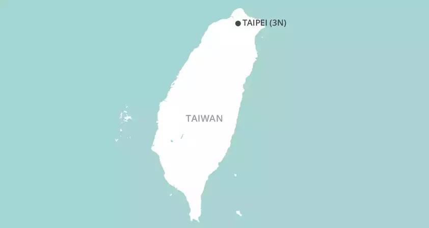 Taipei Short Stay map