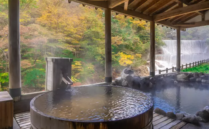 Bathe in an Onsen