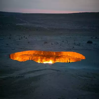 Darvaza Gas Crater