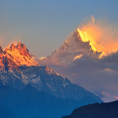 Sunrise over Kanchenjunga Park