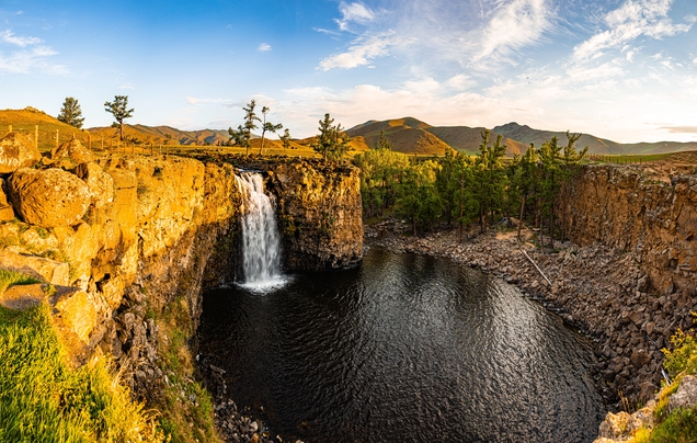 Day 9: Orkhon Waterfall