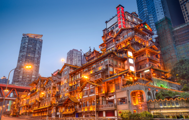 Day 11: Chongqing's Hongya Cave