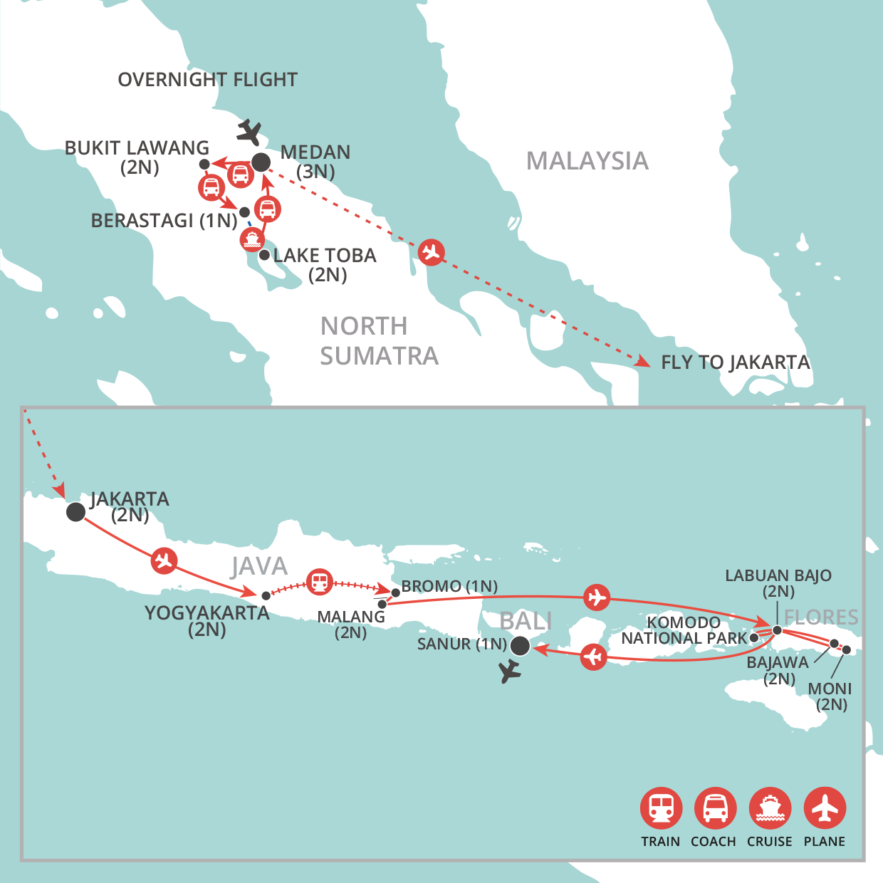 Ultimate Indonesia  map