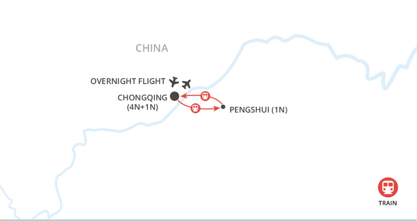 In Pursuit of Wellness in China map