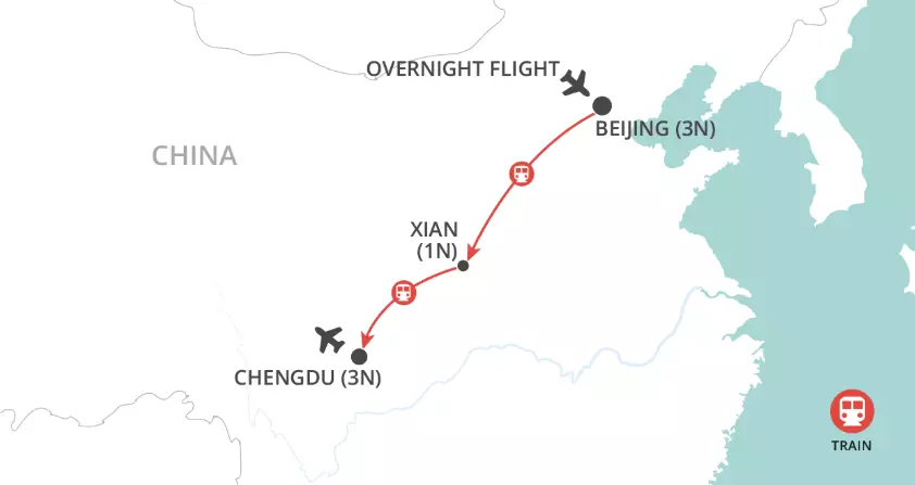 In Pursuit of Pandas map